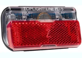 Light - BUSCH & MULLER Dynamo REAR Light - Toplight Line plus, LED rear light, 50mm fixing, 320degree Vis, Rack mounted - 0770